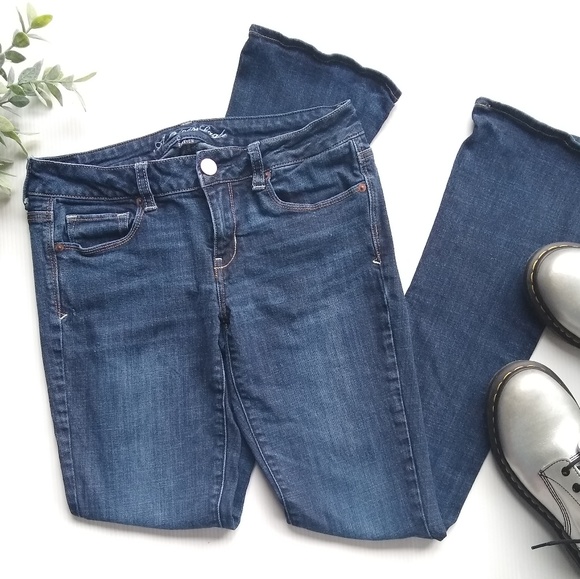 American Eagle Outfitters Denim - American Eagle • skinny kick darkwash jeans
